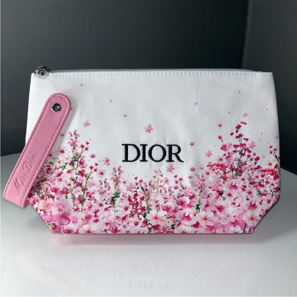 New Miss Dior Floral Cosmetic Bag